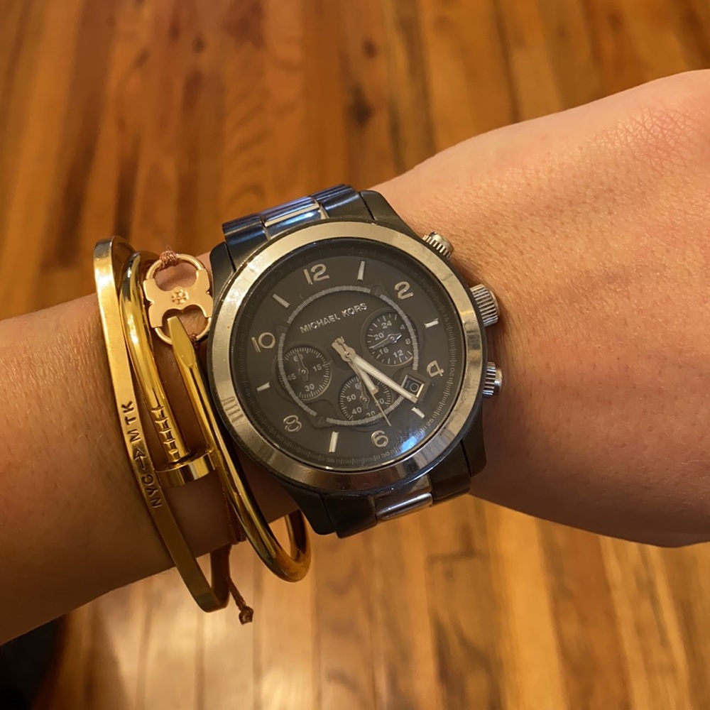 Michael Kors Gunmetal Watch